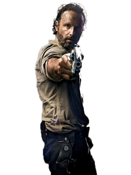 The Walking Dead Png (black)