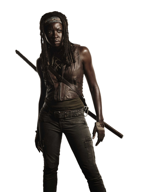 The Walking Dead Transparent Png (black)