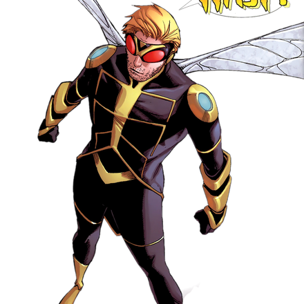 The Wasp Png Clipart (black, white)