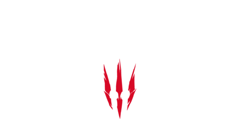 The Witcher 3 Wild Hunt Logo Png Isolated Hd (lavender, black, gray, white, silver)