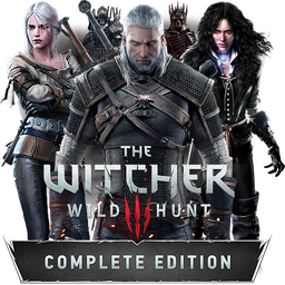 The Witcher 3 Wild Hunt Logo Png Photos (indigo, black)