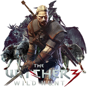 The Witcher 3 Wild Hunt Logo Png Transparent (black)