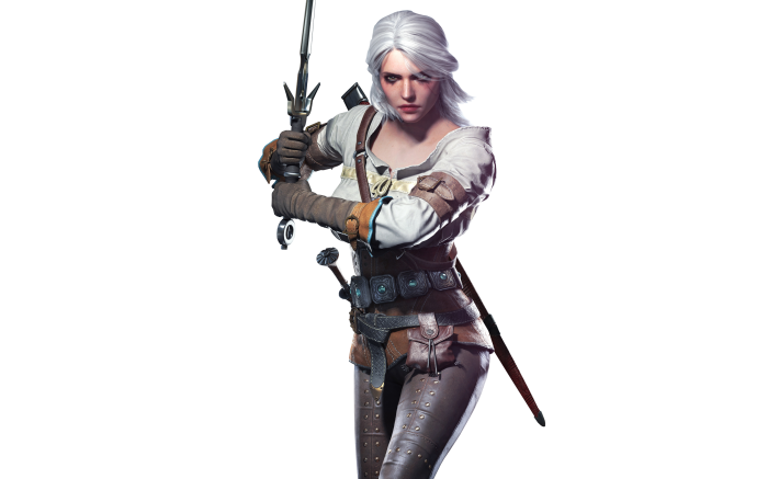 The Witcher Png Pic (black, gray)