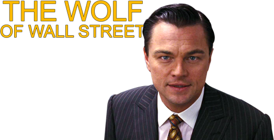 The Wolf Of Wall Png File (black, white)