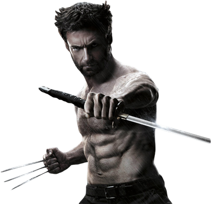 The Wolverine Png (black)