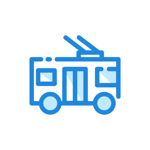 The Bus Free Transparent Png Icon Download (lavender, black, teal)