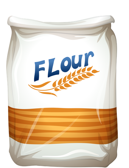 Wheat Vector Flour Png Transparent Image (white, black)