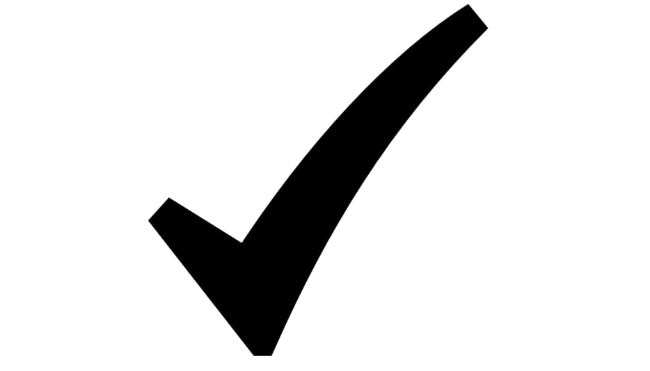 Check Mark Tick Png Transparent Picture (white, gray, black, lavender)