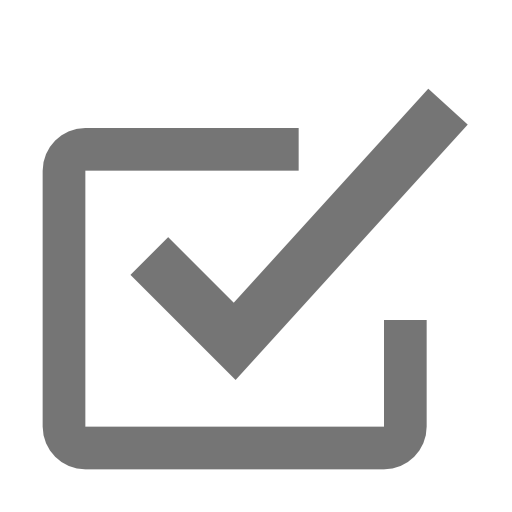 Check Box Free Png Icon Download (gray, black)