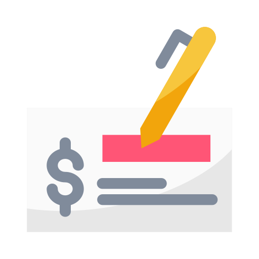 Check Coin Money Transaction Economy Dollar Business Finance Cheque Icon Free Nobackground Png Icon Download (salmon, white, black, lavender, gold)