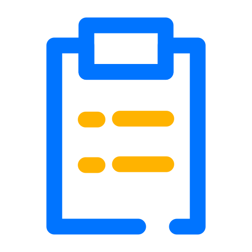 Check Menu Checklist List Clipboard Icon Free Png Icon Download (teal, orange, blue, black)