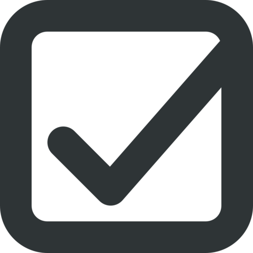 Checkbox Checked Free Transparent Png Icon Download (black)