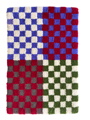 Checker Png Image (black, maroon)