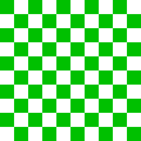 Checker Png (white, beige, lime, green)