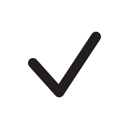 Checkmark Icon Free Nobackground Png Icon Download (black)