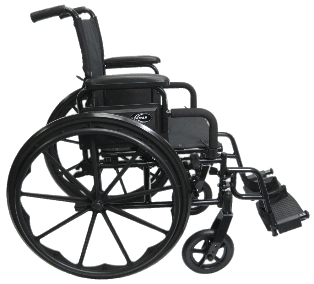 Wheelchair Png File (black, gray)