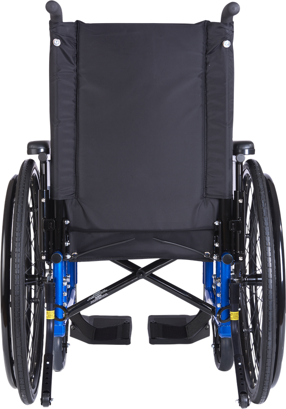 Wheelchair Png Image (indigo, black)