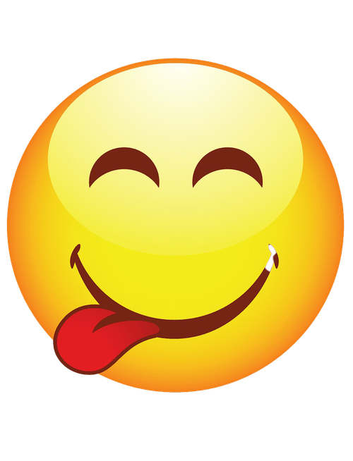 Cheerful Smiley Png Hd (yellow, red, maroon, gold, black)