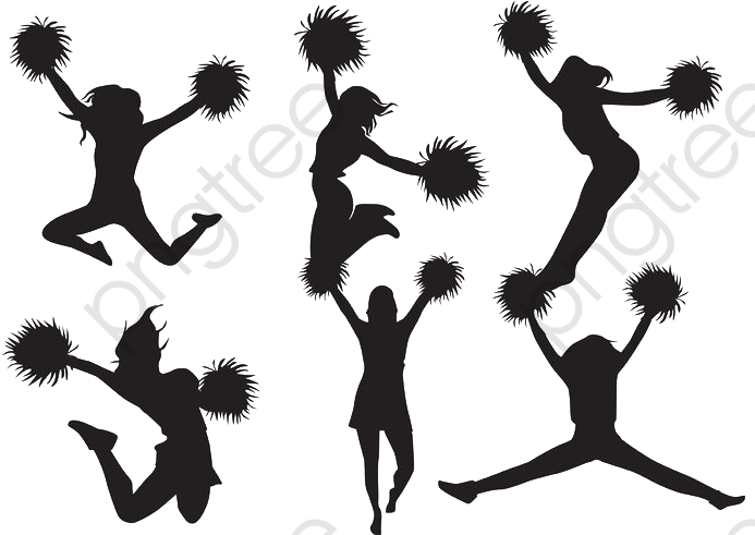 Cheerleader Png Picture (black)