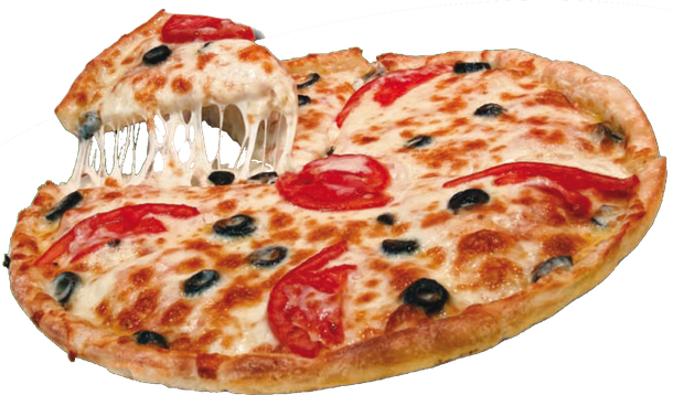 Cheese Pizza Png Image (chocolate, black, salmon)