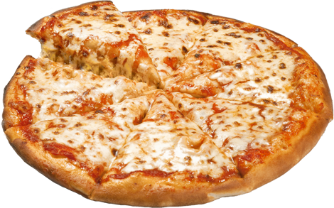 Cheese Pizza (white, beige, gray, silver)