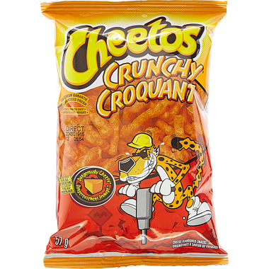 Cheetos Crunchy Pack Png Transparent Image (orange, chocolate, black, gold, gray)