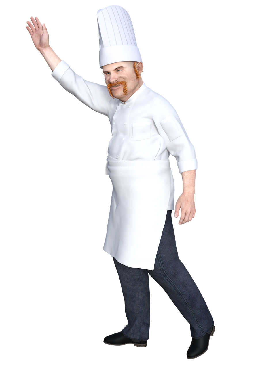 Chef (black, white)