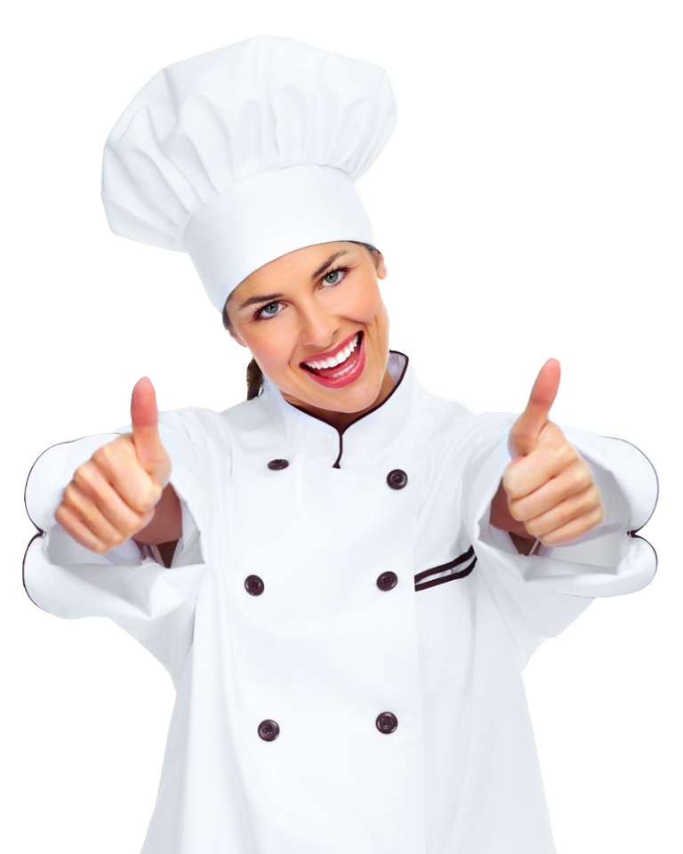 Chef Png Photo (lavender, white)