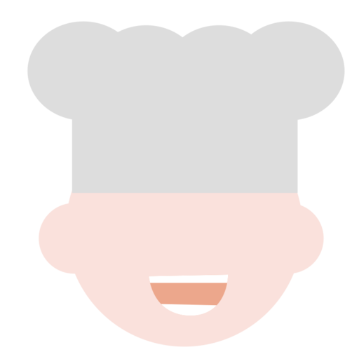 Chef Free Png Icon Download (beige, lavender, salmon, black, white)