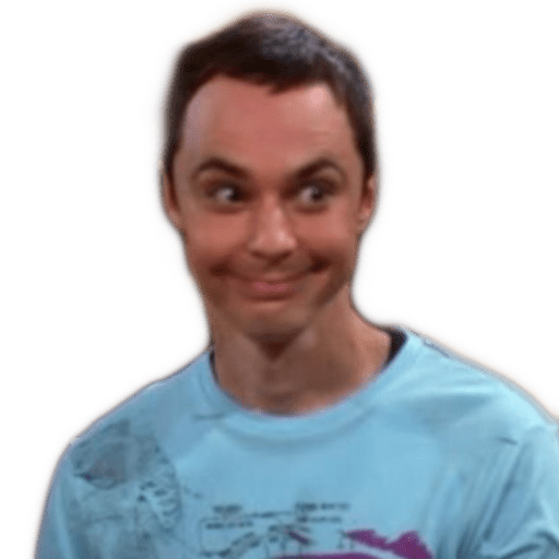 Sheldon Cooper Png Pic (salmon, silver, gray)