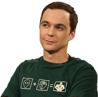 Sheldon Cooper Png (black)