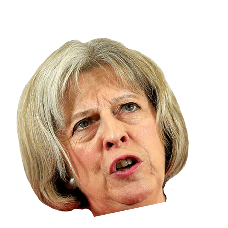 Theresa May Png Photos (black, gray)