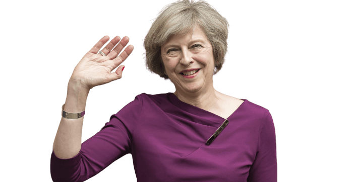 Theresa May Png (indigo, black, gray, purple)