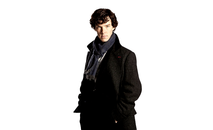 Sherlock Png Picture (black, white)