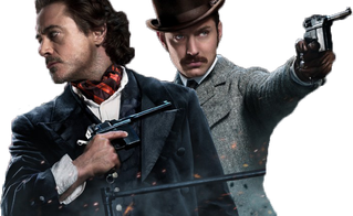 Sherlock Png Transparent Image (black)