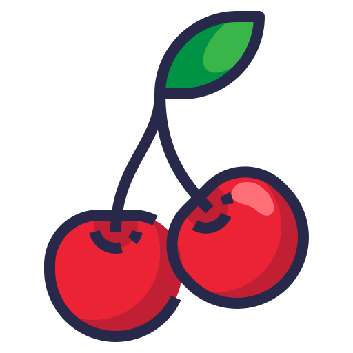 Cherry Food Fruit Icon Free Nobackground Png Icon Download (indigo, red, black, teal, chocolate)