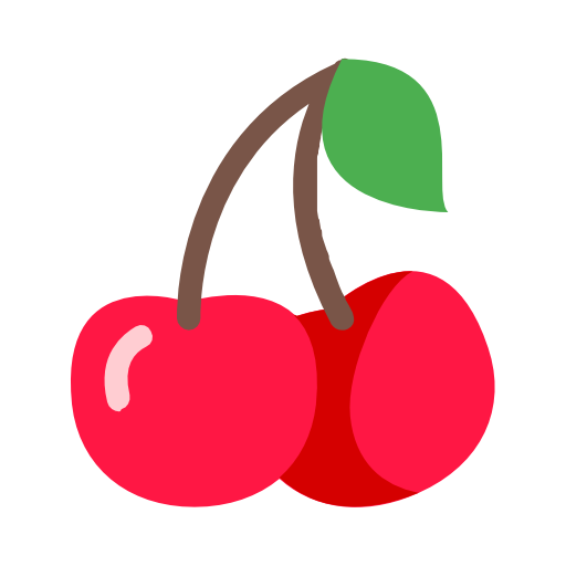 Cherry Icon Free Png Icon Download (red, gray, black)