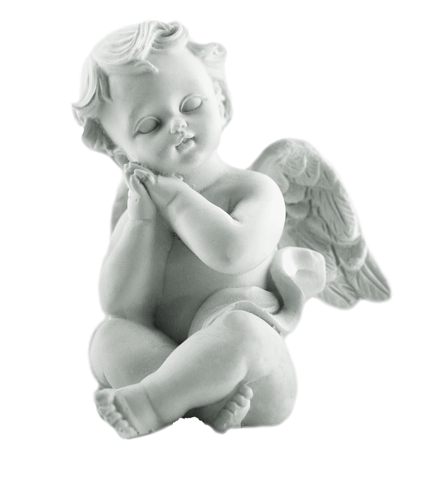 Cherub Angel Png Isolated File (white, gray, silver)