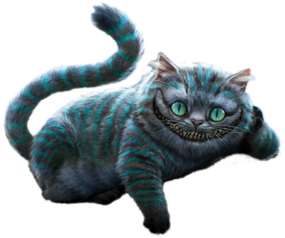 Cheshire Cat Png Photos (black, indigo)