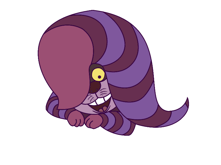 Cheshire Cat Png Pic (white, gray, purple)