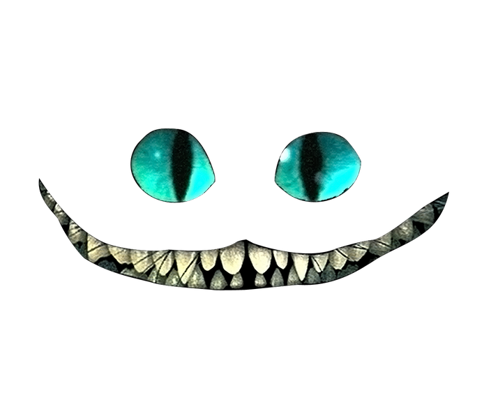 Cheshire Cat Png Transparent Hd Photo (black)