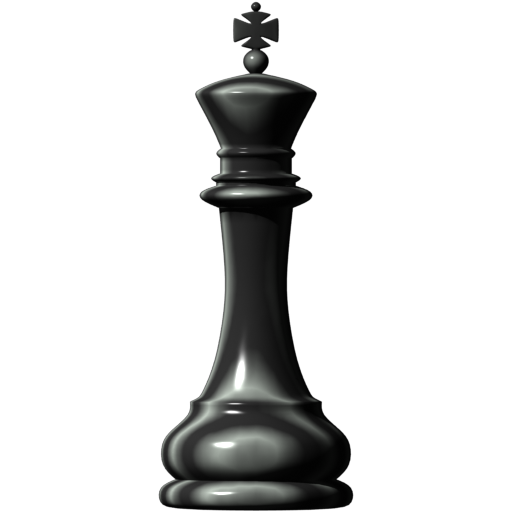 Chess Pieces Png File (black)