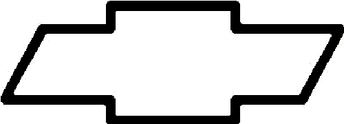 Chevrolet Bowtie Png Picture (black)