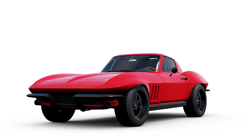 Chevrolet Corvette Png Isolated Pic (black)