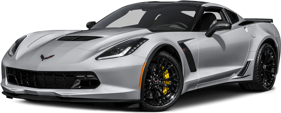 Chevrolet Corvette Z06 Png Image (black, gray, silver)