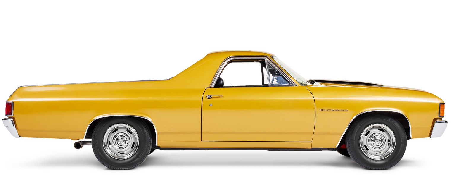 Chevrolet El Camino Png File (silver, salmon, black, white, lavender)