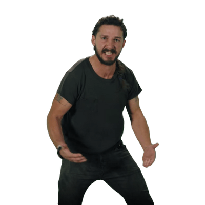 Shia Labeouf Png Transparent Image (black, gray)