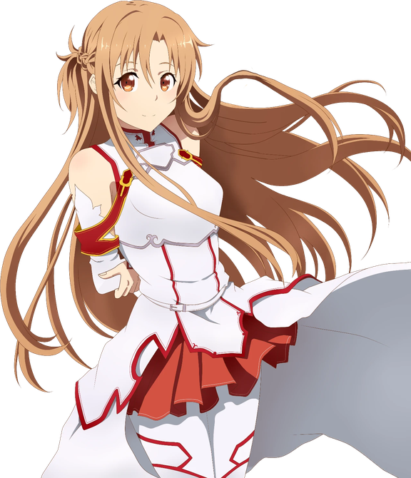 Chibi Asuna Png Image (olive, chocolate, silver, black, white)