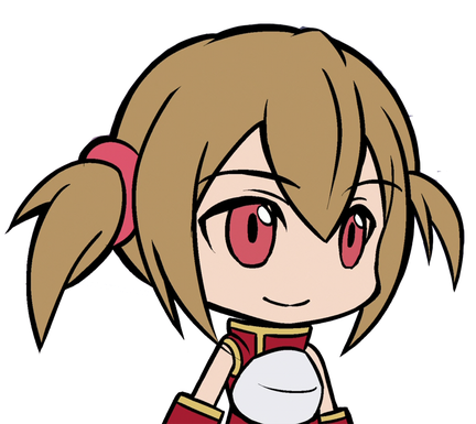 Chibi Asuna Png Photo (salmon, lavender, pink, black, gray)