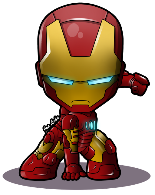 Chibi Iron Man Png Image (black, gray, chocolate)